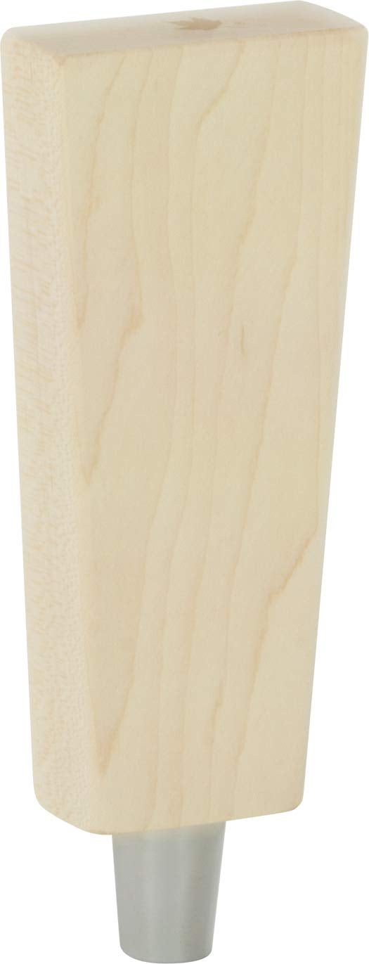 Maple Landmark Unfinished 6.5"" Solid Maple Tapered Tap Handle - Image 2